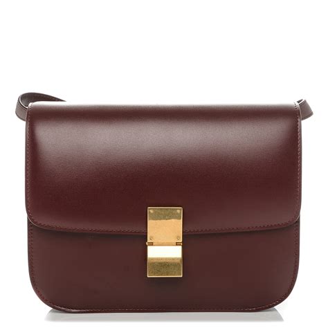 celine box calfskin|Celine.